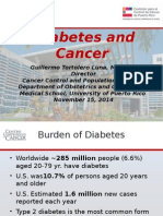 WHS PR Symposium - Diabetes and Cancer