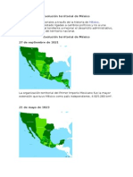 Evolución Territorial en México