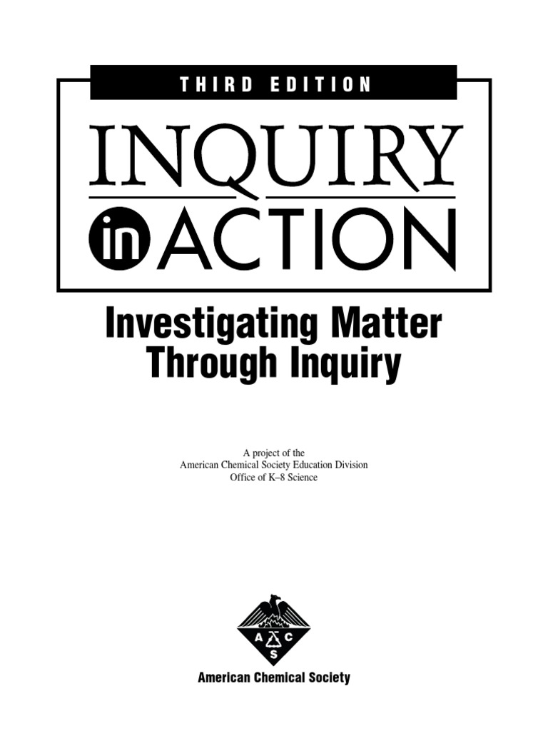 SCIENCE InquiryinAction PDF Inquiry Based Learning Science Education