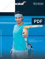 Babolat Play Press Release, January 9th, 2015