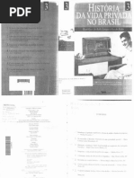 Historia Da Vida Privada No Brasil