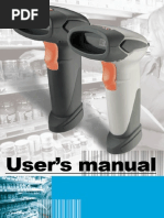 User's Manual - Gun Type Handheld CCD - Laser Scanner