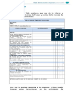 Tabla de Evaluacion de Recurso Web Tita