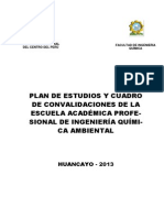 (FIQ - Ambiental-UNCP) Plan - Estudios.2013 PDF