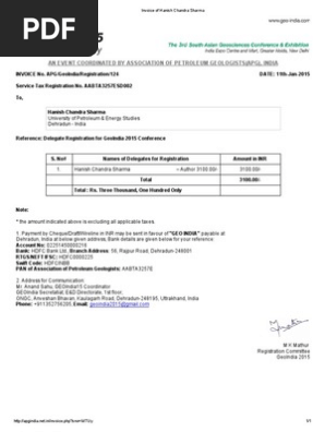 Sample Invoice
