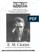 E.M. Cioran (Babelia 192, EP 24-06-1995)