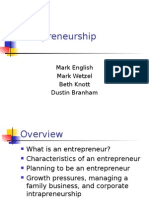 Entrepreneurship