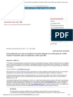 Ius Et Praxis - Entendiendo Por Qué Se Redujo La Criminalidad en La Década de 1990_ Cuatro Factores Que Lo Explican y Seis Que No