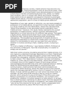 Download Mobile Phone Addiction Essay by CarlosGutierrezTerrer SN253102494 doc pdf