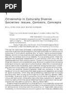 Citizenship in Diverse Societies PDF