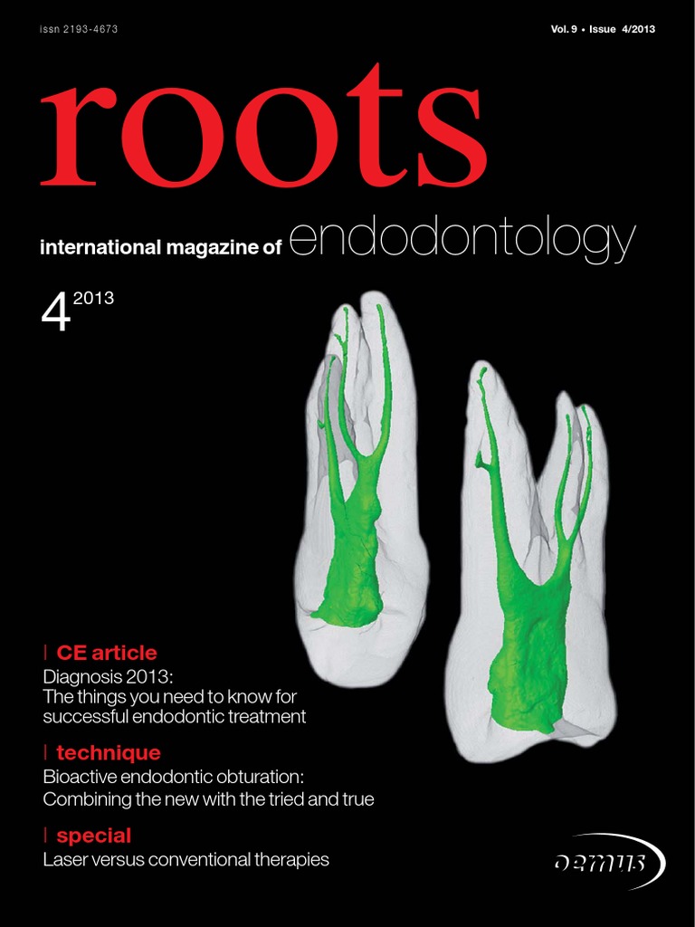 Endodontology 4: Roots | PDF | Dentistry | Human Tooth