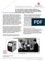 Optex: Easy, Efficient, and Economical Explosives Trace Detection