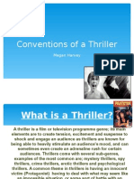 Conventions of A Thriller