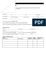 Application For Employment: Personal Data (Please Print)