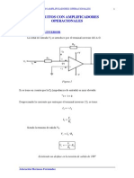 Amplificadores Operacionales configuraciones