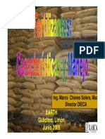PP Fertilizantes Características y Manejo 2005