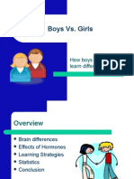 Boys vs Girls Presentation