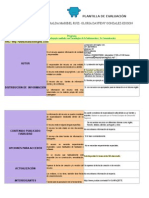 Rubrica de Evaluacion Sitio Web