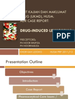 Unit Kajian Dan Maklumat Drug (Ukmd), Husm. Adr Case Report