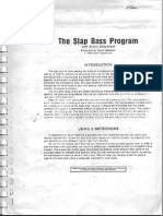 Bass Slap Bass Program (Alexis Sklarevski)