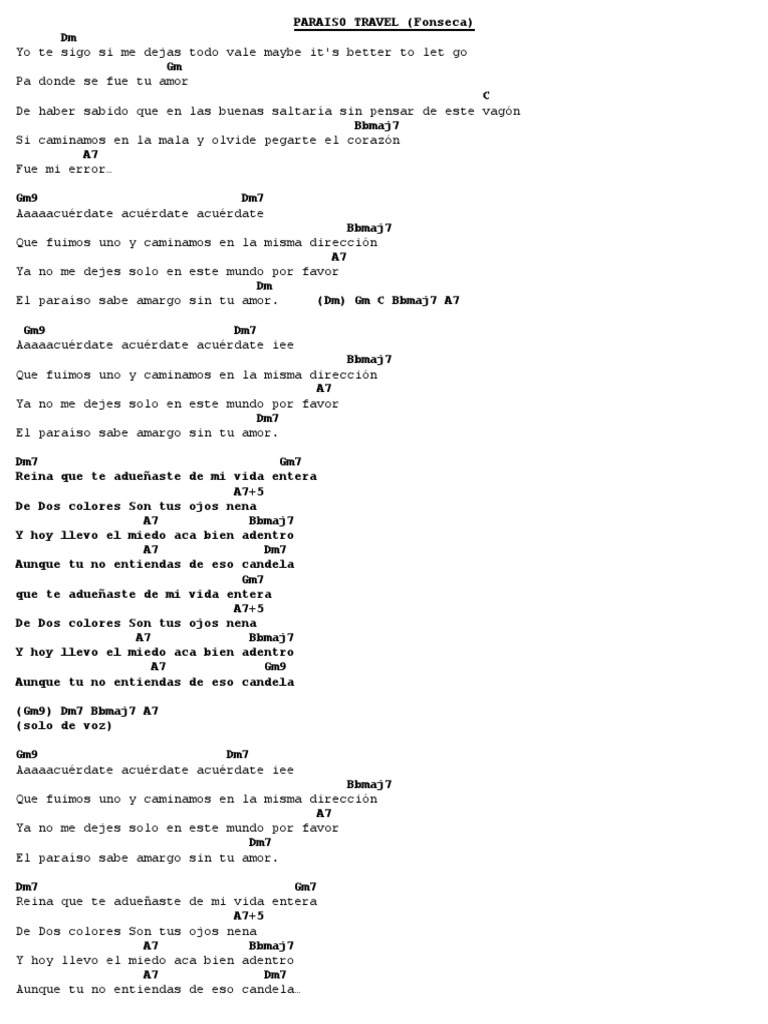 El Paraíso Amargo: Letras de Amor | PDF | Poesía