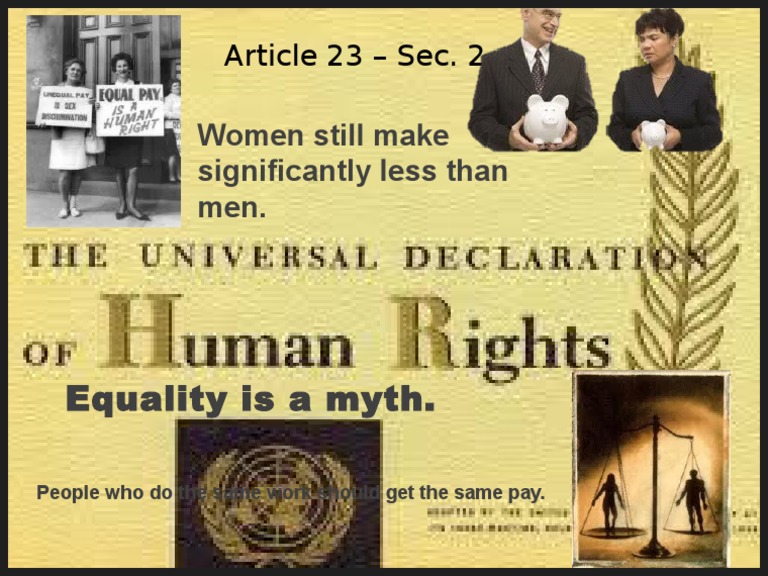 Gender Pay Gap: The Equality Myth | PDF