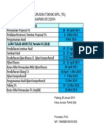 Kalender Akademik Sipil 13-14