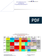 Jadual Waktu Peribadi Fatin Pertama 2015