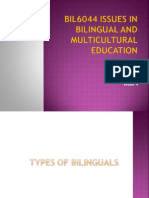 201ISSUES IN BILINGUAL AND MULTICULTURAL EDUCATION31013061032bil6044 Issues in Bilingual and Multicultural Education (Week 4) Sem 1 2013 & 2014