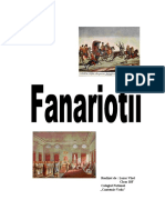 Regimul Fanariot