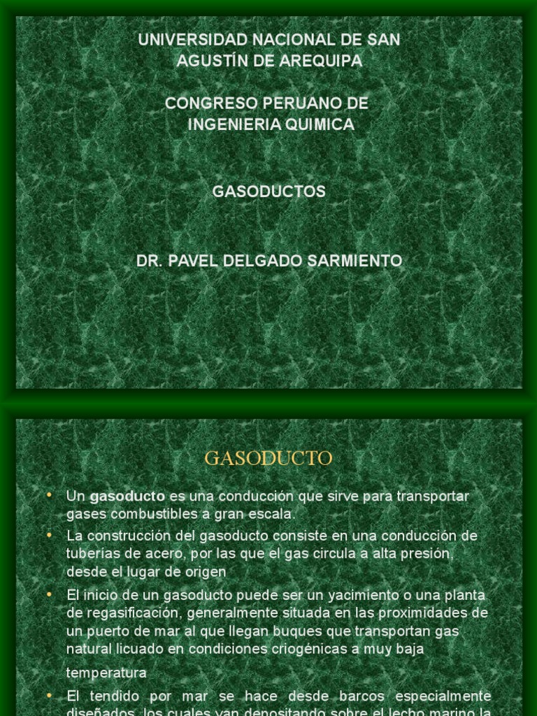 Construcción y Manejo de Gasoductos | PDF | Tubería (transporte de ...