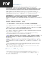 Peelian Principles of Policing Explained | PDF