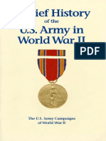 A Brief History of the US Army in World War II