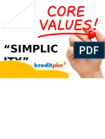 Core Value Simplicity