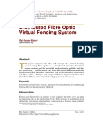 Distributed Fibre Optic Virtual Fencing System
