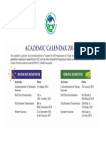 Academic Calendarhjjgj 2014-15