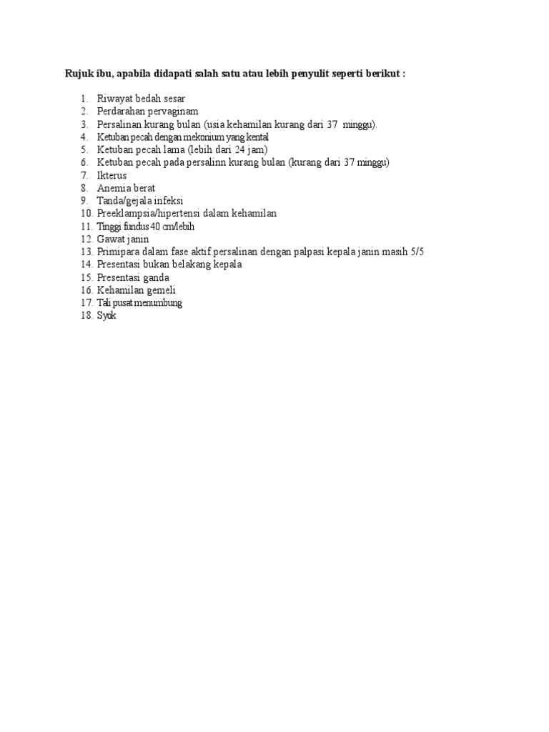 18 Penapisan Dalam Persalinan Docx