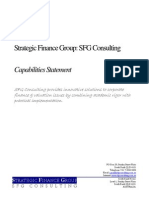 SFG Consulting Capabilities Statement