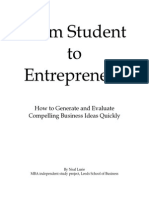 From Student to Entrepreneur