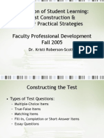 Guidelines in Writing Test Items PDF