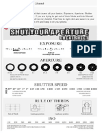 Photography Cheat Sheet ShutYourAperture - HTM - 20140922145105 PDF
