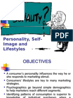 Personality, Self-Image and Lifestyles