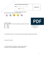 Ficha de trabalho percentagens 6o