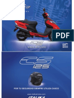 Manual de Moto Italika CS125 PDF