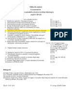 Tematica Examen AE 20