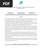 Download JURNALPAPERANCANGANSISTEMMOTIONKAMERAPENGAWASMENGGUNAKANWEBCAMDANMOTORSTEPPERBERBASISCLIENT-SERVER by Ferdy deLion SN253175409 doc pdf