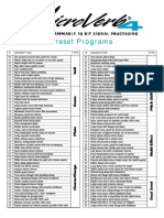 MicroVerb 4 - Program Chart PDF