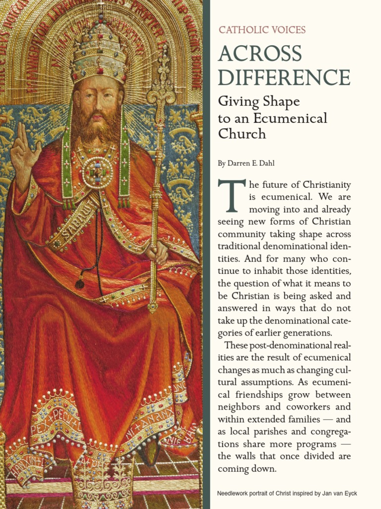Shaping an Ecumenical Christian Future | PDF | Ecumenism | Christian ...