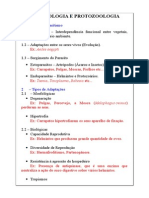 Introdução Parasitologia