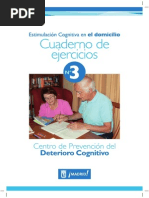 Actividades estimulación cognitiva adultos